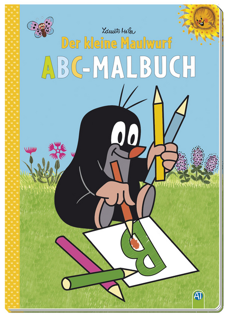 Tr&ouml;tsch Der kleine Maulwurf ABC-Malbuch