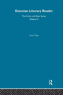 Estonian Literary Reader - Ants Oras