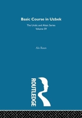 Basic Course in Uzbek - Alo Raun