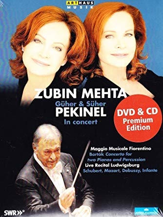 Zubin Mehta G&uuml;her & S&uuml;her Pekinel In Concert, m. 1 Audio-CD, 1 DVD + Audio-CD