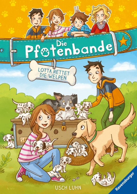 Die Pfotenbande, Band 1 - Lotta rettet die Welpen - Usch Luhn