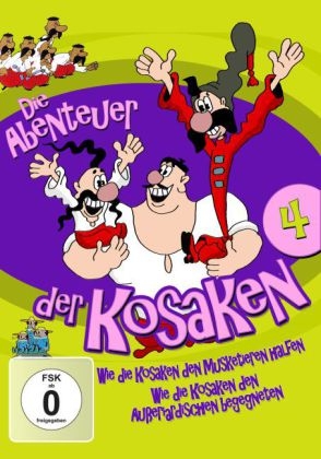 Die Abenteuer der Kosaken. Vol.4, 1 DVD