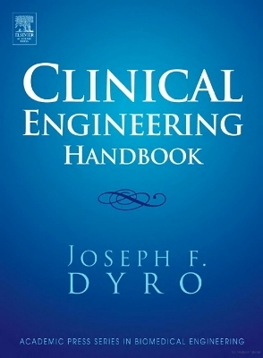 Clinical Engineering Handbook - 