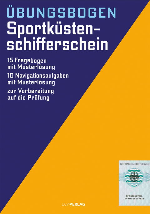&Uuml;bungsbogen Sportk&uuml;stenschifferschein