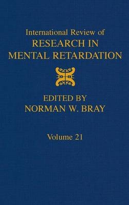 International Review of Research in Mental Retardation