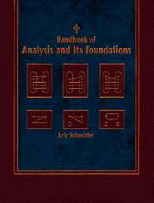 Handbook of Analysis - Eric Schechter