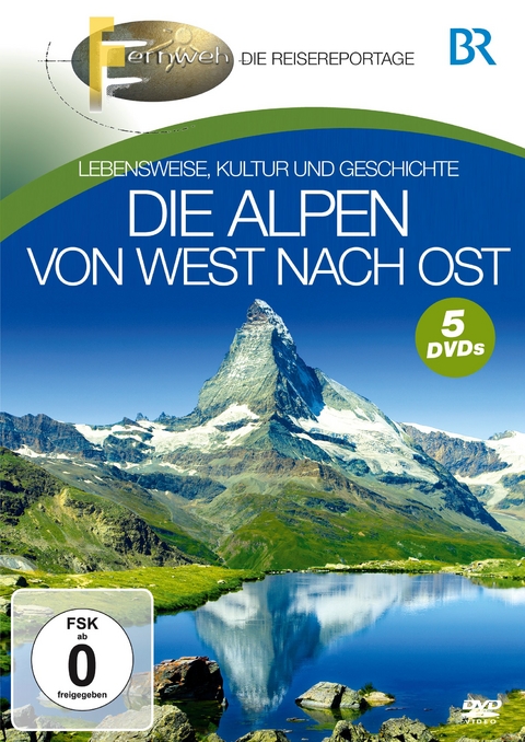 Die Alpen von West nach Ost - 