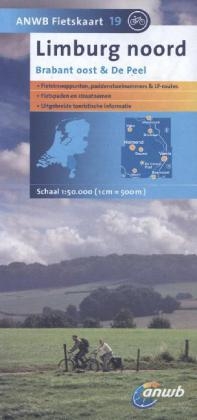 ANWB Fietskaart Limburg noord