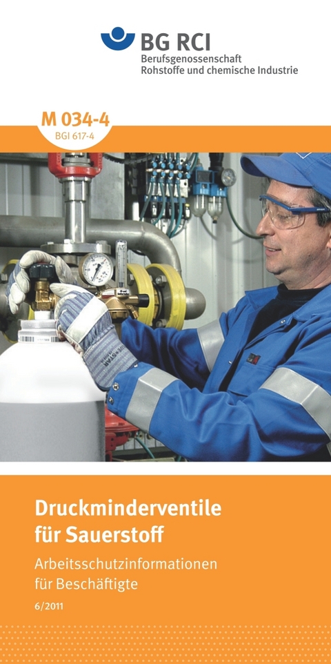 M 034-4 (BGI 617-4) Druckminderventile f&uuml;r Sauerstoff