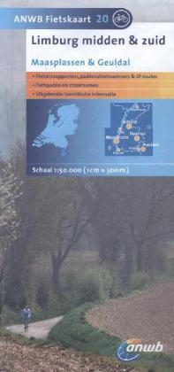 ANWB Fietskaart Limburg midden & zuid