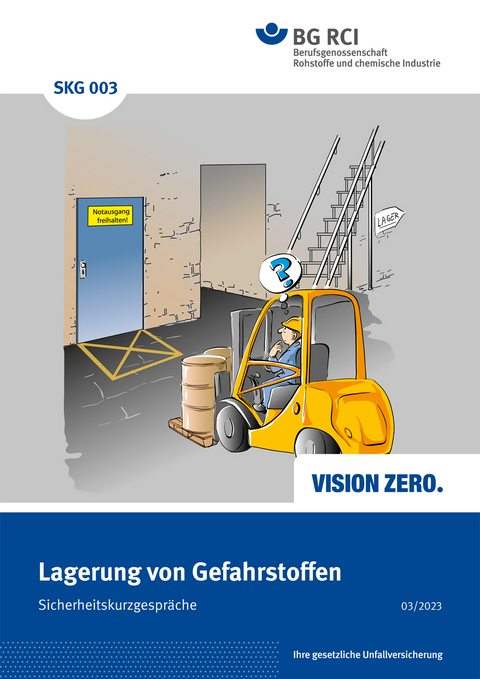 SKG 003 Sicherheitskurzgespr&auml;ch Lagerung von Gefahrstoffen
