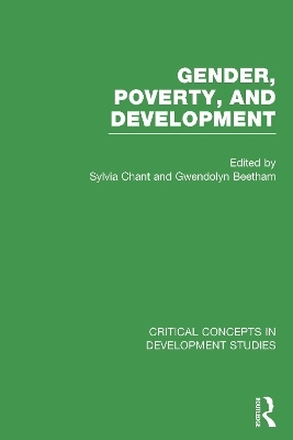 Gender, Poverty, and Development