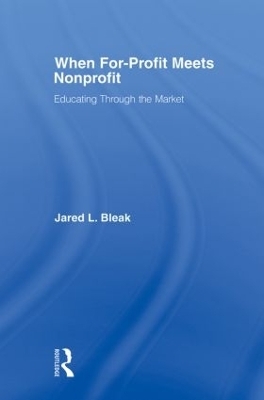 When For-Profit Meets Nonprofit - Jared Bleak