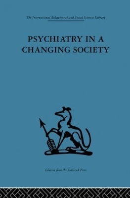Psychiatry in a Changing Society - 