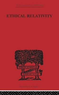 Ethical Relativity - Edward Westermarck