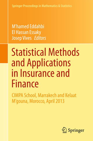 Statistical Methods and Applications in Insurance and Finance