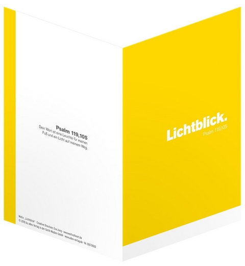 Lichtblick - Faltkarten (5 St&uuml;ck)