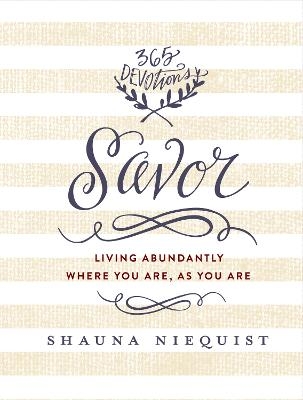 Savor - Shauna Niequist