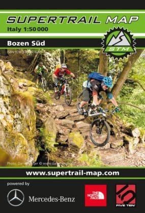 Supertrail Map Bozen S&uuml;d