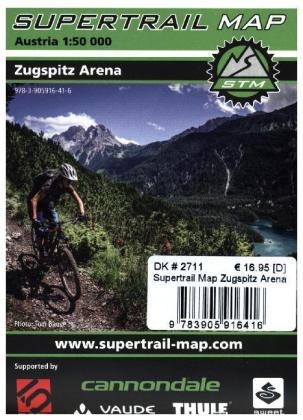 Supertrail Map Zugspitz Arena