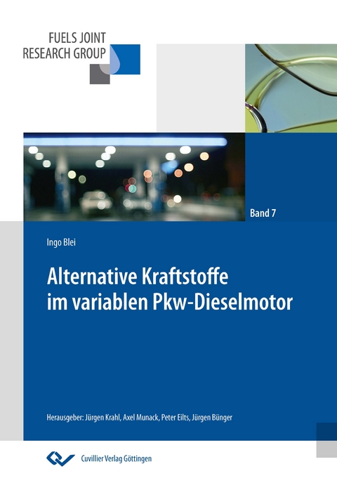 Alternative Kraftstoffe im variablen Pkw-Dieselmotor - Ingo Blei