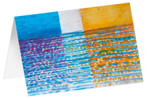 Spiegelungen - Kunst-Faltkarten ohne Text (5 St&uuml;ck) - 