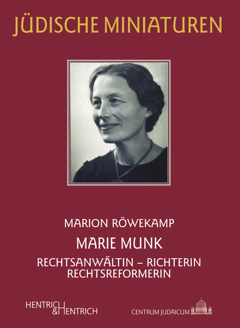 Marie Munk - Marion R&ouml;wekamp