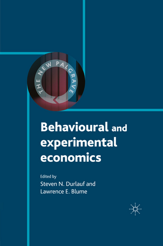 Behavioural and Experimental Economics