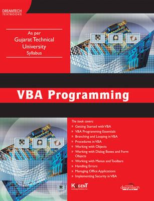Vba Programming -  Kogent Learning Solutions Inc.