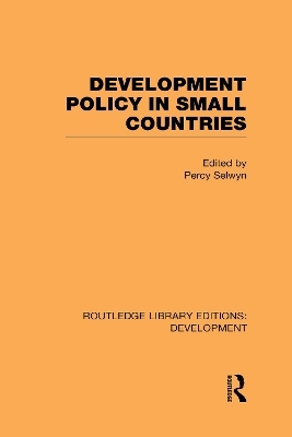 Development Policy in Small Countries - 