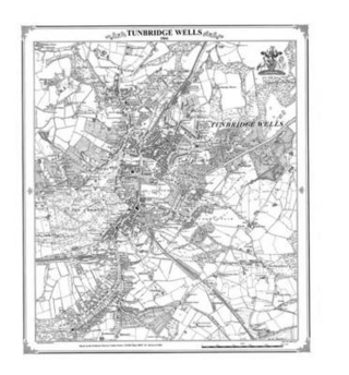 Tunbridge Wells Heritage Cartography Victorian Town Map