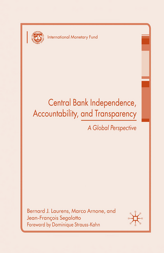 Central Bank Independence, Accountability, and Transparency