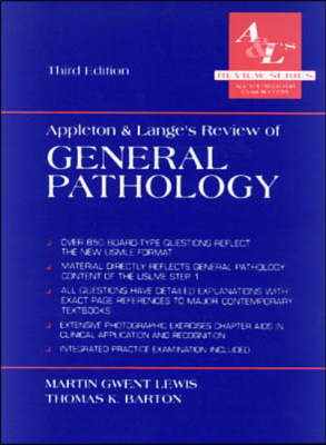 Appleton & Lange's Review of General Pathology - Martin G. Lewis, Thomas K. Barton