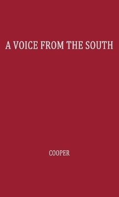 A Voice from the South - Anna Julia Cooper