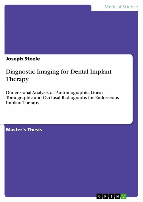 Diagnostic Imaging for Dental Implant Therapy -  Joseph Steele