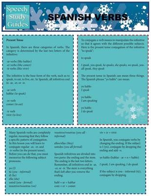 Spanish Verbs -  Speedy Publishing LLC