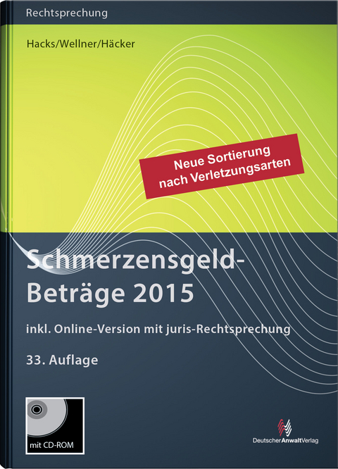 SchmerzensgeldBetr&auml;ge 2015 - Susanne Hacks, Wolfgang Wellner, Frank H&auml;cker