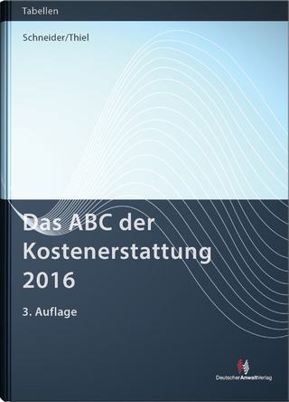 Das ABC der Kostenerstattung 2016