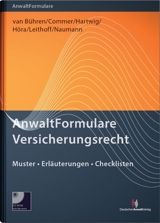 AnwaltFormulare Versicherungsrecht