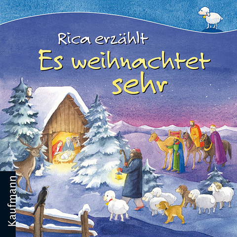 Es weihnachtet sehr mit Stoffschaf - Sebastian Tonner