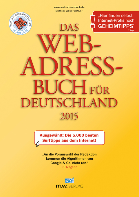 Das Web-Adressbuch f&uuml;r Deutschland 2015 - 
