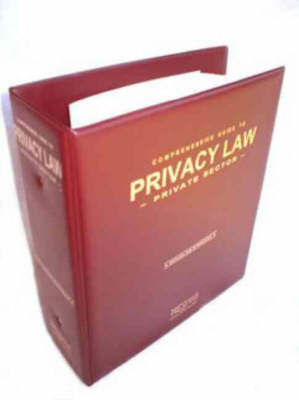 Comprehensive Guide to Privacy Law - Jeremy Douglas-Stewart