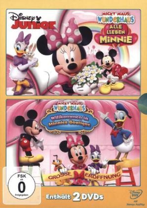 Alle lieben Minnie / Willkommen in Minnies Boutique, 2 DVDs