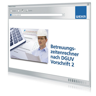 Betreuungszeitrechner nach DGUV V12