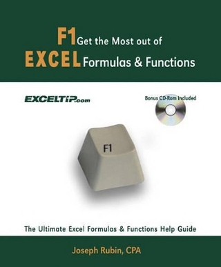F1 Get the Most Out of Excel Formulas and Functions