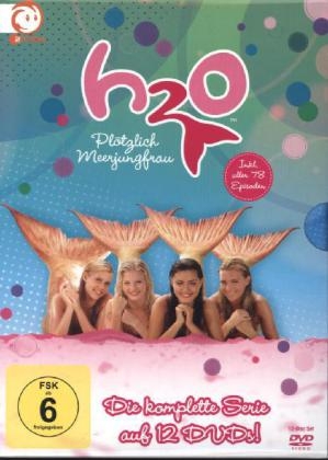 H2O - Pl&ouml;tzlich Meerjungfrau, Komplettbox, 12 DVDs