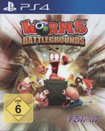 Worms Battlegrounds, 1 PS4-Blu-ray Disc