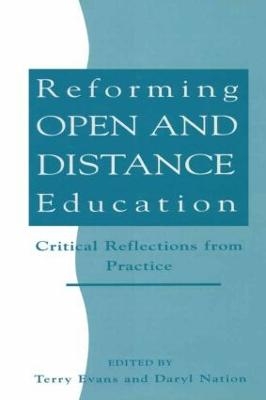Reforming Open and Distance Education - 