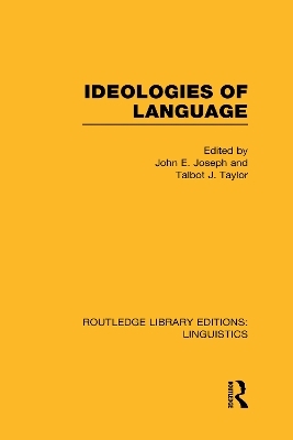 Ideologies of Language - 