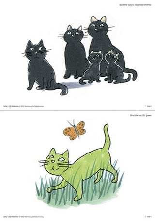 1. Schuljahr, Ausgabe E, Bild- und Geschichtenkarten